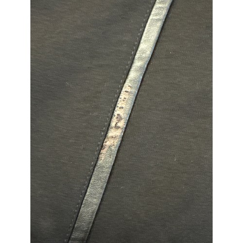 White House Black Market schwarz asymmetrisch schwarz Bleistiftrock Gr 10 - Bild 7 von 7