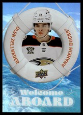 2024-25 Upper Deck Welcome Aboard Olen Zellweger Anaheim Ducks #WA-2