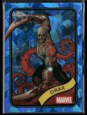 2025 Topps Marvel Comics Chrome Sapphire Drax #184