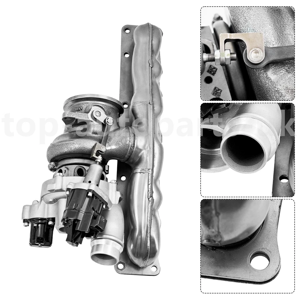 Turbocharger For BMW 335i F30 2014-2015 435i 535i L6 3.0L X5 B03 N55 11657648913 - Image 2 of 4