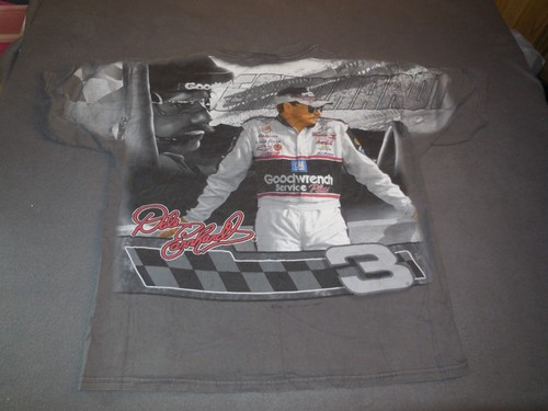 DH2 Vtg Dale Earnhard Sr Nascar Racing Tee All Over Print Graphic T-Shirt - XL - Picture 6 of 10