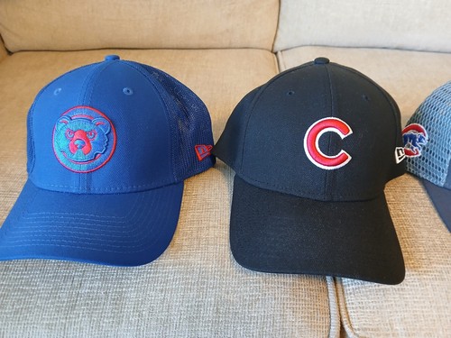 Lot of 5 Chicago Cubs New Era Size (2 M/L) ( 1 L/XL) (2 ONE SIZE FITS MOST) - Picture 2 of 17