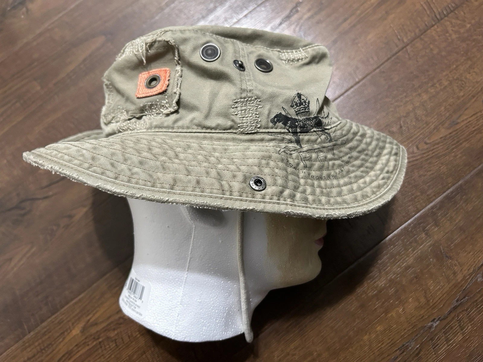 Vintage Polo Ralph Lauren Green Military Boonie Bush Hat
Opens in a new window or tab