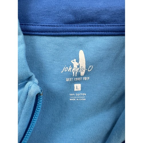 Maglione uomo Johnnie-O West Coast Prep felpa con zip 1/4 - Foto 3 di 6