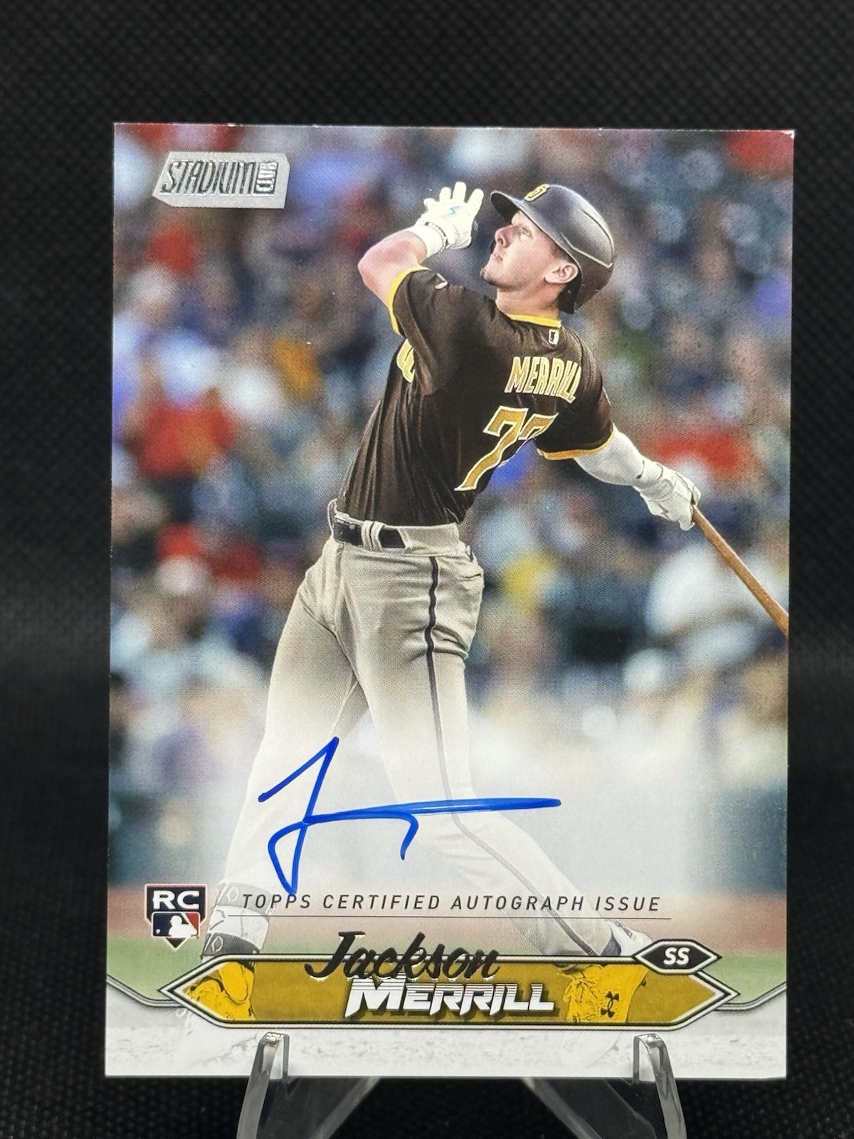 2024 Topps Stadium Club - Autographs Jackson Merrill ROOKIE