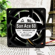 Sanyo 9GA0624P1J06 D24V 0.75A 4-Wire Inverter Cooling Fan