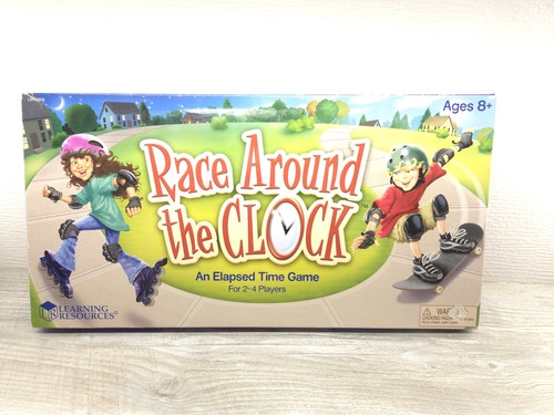 Race Around The Clock - An Elapsed Time Game - Learning Resources  - Picture 1 of 5