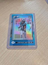 2024 Donruss Optic Aqua #250 Jeremiah Trotter Jr. RC Rated Rookie 266/299 Eagles