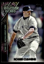 Roger Clemens 2015 Topps Update Whatever Works #WW-8 New York Yankees ESE