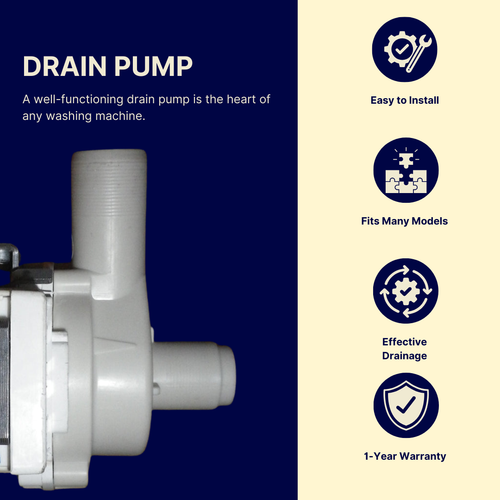 Drain Pump for Hoover 750LD Washing Machine | Free Shipping · OEM Quality - Picture 15 of 21