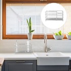 Edelstahl -Zahnbürstenhalter Hohlzahnpasta Ständer für Badezimmer