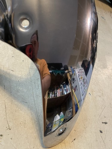V-ROD VROD VRSC 59020-01A* BRACKET FENDER, FRONT* CHROME OEM 02-06 - Picture 9 of 12