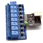 Ethernet Control Module With 8 CHs Relay Board For LAN WAN WEB Server RJ45