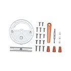  Spare Parts Kit for White for Kit for Floodlight Cam Wired Plus, White