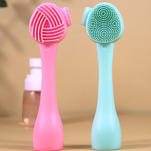 4pcs Facial Cleansing Brush Facial Exfoliating Brush Face Wash Scrub Brush - Picture 5 of 12
