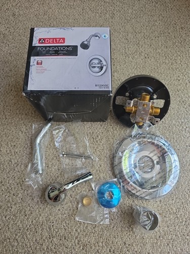GENUINE Delta Foundations VALVE With Handle And Cover B112900C No Shower Head