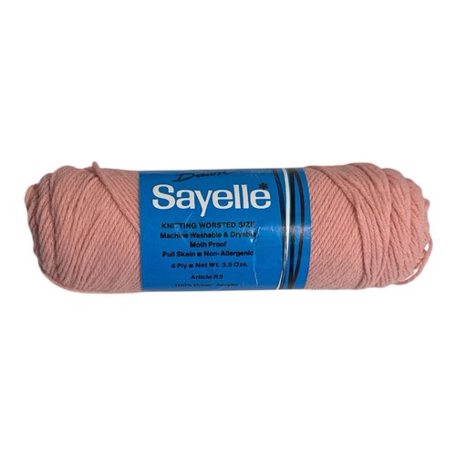De Colección Sayelle Mediano Acrílico Worsted Hilo Acrílico 3.5 OZ Rosa - Jardín Rosa Ambos - Imagen 4 de 8