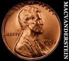 1953 Lincoln Wheat Cent - Choice Gem Brilliant Unc  No Reserve  #K1279