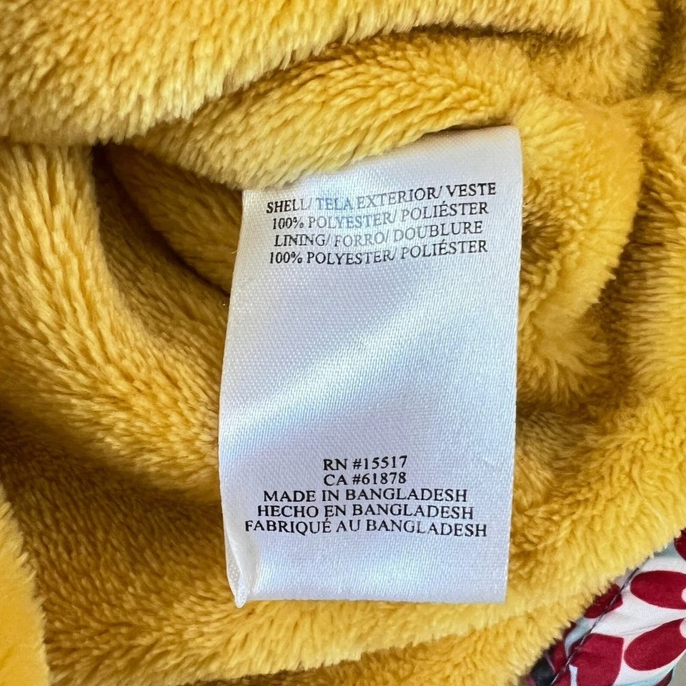 Chaqueta Penelope Mack Niñas Talla 4 Estampado Mariposa Con Capucha Invierno Forrada para Lluvia Foto 4 de 4