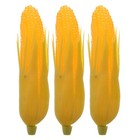  3 Pcs Artificial Vegetable Corn Decor Decorative Faux Food Realistic