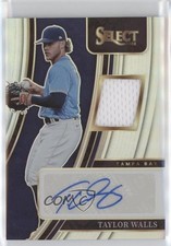 2022 Panini Select Signature Materials Holo Prizm /199 Taylor Walls #SM-TW Auto