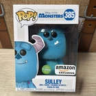 Funko Pop! Disney Pixar Monsters Inc Sulley Flocked Vinyl Figure #385 Amazon Exc