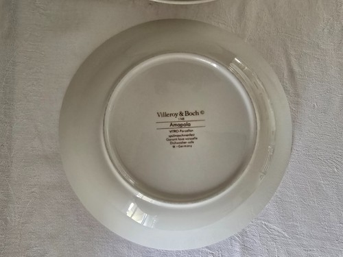 Villeroy & Boch Amapola 6 Suppenteller Teller D 20,5 cm - Bild 2 von 10