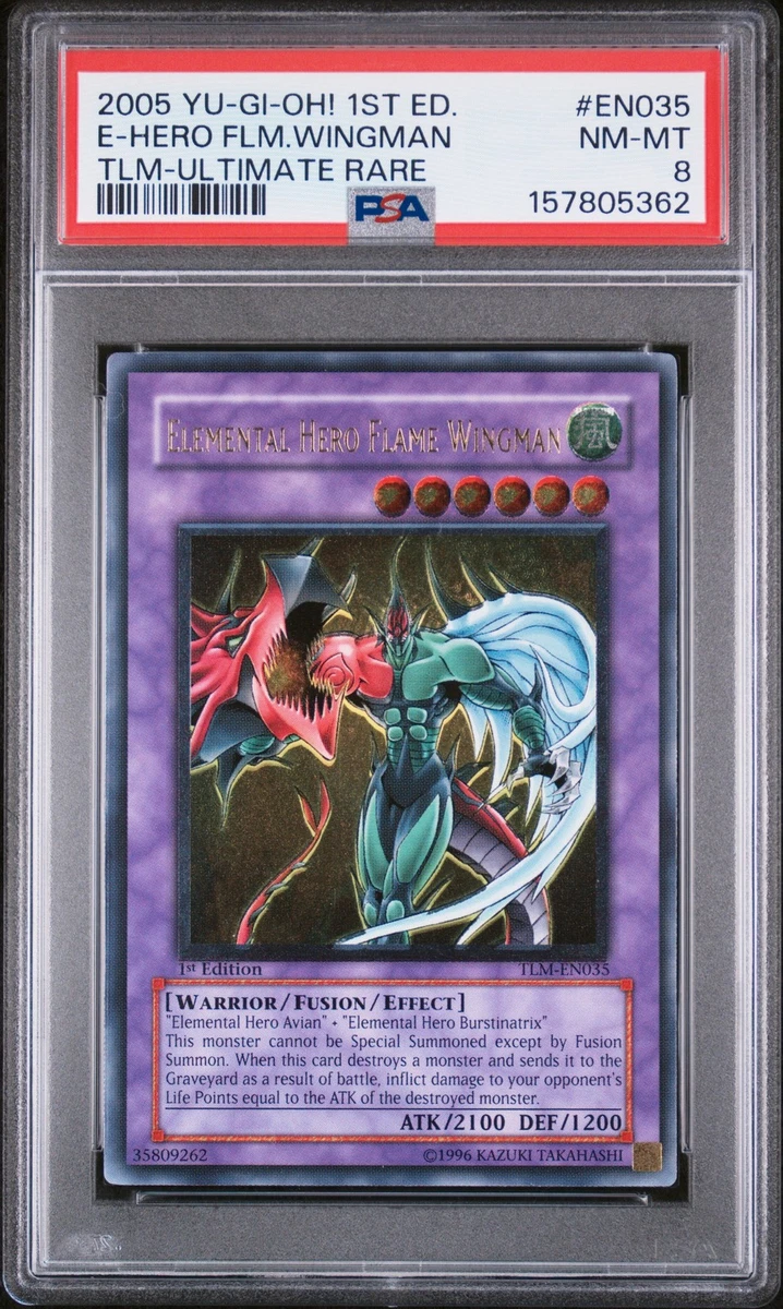 Elemental HERO Flame Wingman Yu-Gi-Oh! TCG Individual Trading Card