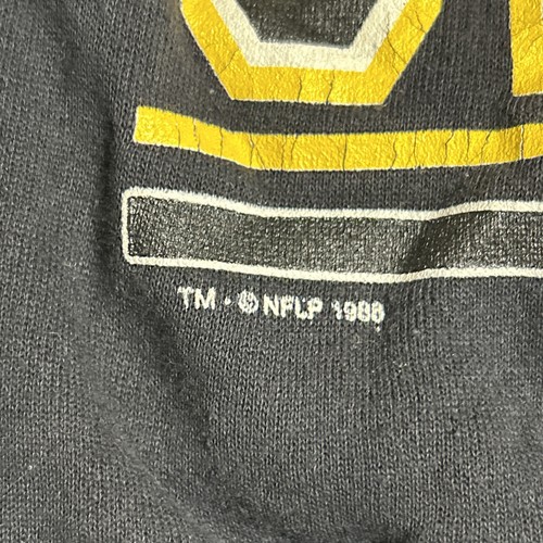 Maglione vintage anni 80 Pittsburgh Steelers 1988 NFL RARO made Usa Jack Davis - Foto 3 di 8