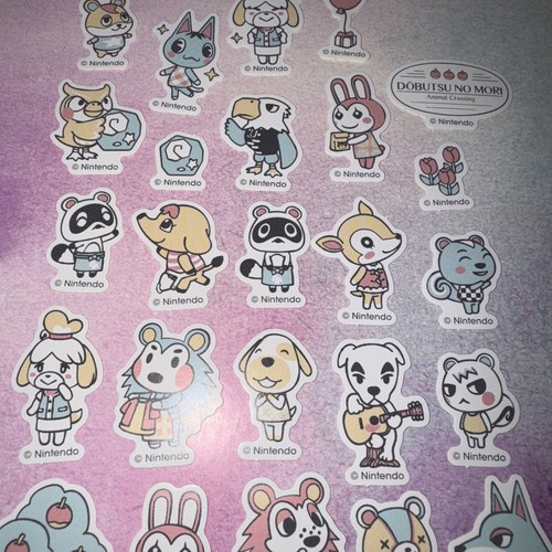 25 kleine süße Kawaii Animal Crossing New Horizons Aufkleber Sticker Japan Japanisch - Bild 3 von 4