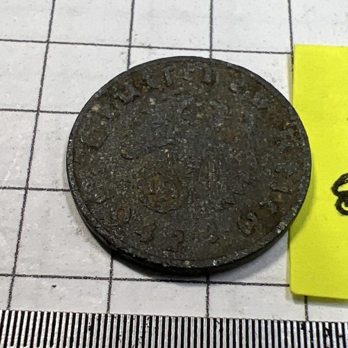 Nazi Germany Third Reich 1 Pfennig 1942 Circulated - Secondary Shape - Picture 4 of 7