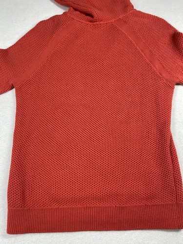 LRL Lauren Ralph Lauren Women’s S Small Coral Knit Hoodie - Picture 11 of 13