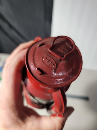 Sh rote Dietz Kometenlaterne mit H15 geprägtem Kometenkugel Batterie Teile Reparatur - Bild 8 von 15
