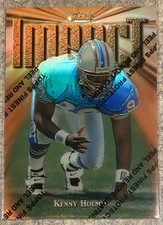 1997 Topps Finest “Refractor” Kenny Holmes (RC) #185