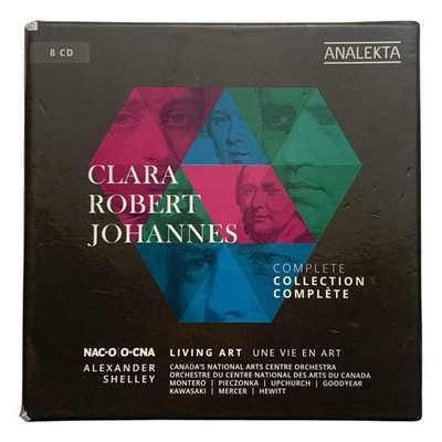 Clara Robert Johannes Complete Collection Living Art 8 CDs Canadas NAC Orchestra