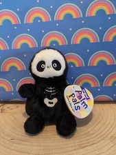 Palm Pals Plush Super Soft  Teddy **Smelly Skeleton* 5 Inch High 