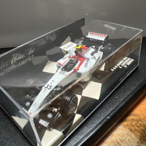 Minichamps 1/43 BAR Honda 006 D. Davidson F1 Diecast Car Ltd 1512pcs Rare - Picture 7 of 7