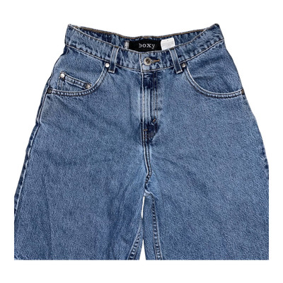 Vintage Levis Silver Tab Boxy Denim Shorts Size 14 Baggy Y2K