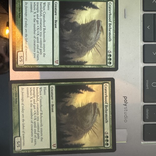 Craterhoof Behemoth Avacyn Restored Regular - Picture 1 of 3