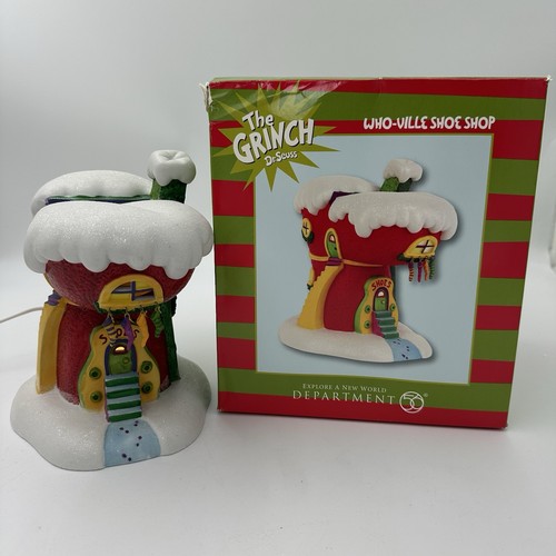 Department 56 Who-Ville Shoe Shop RARE Christmas Village - Bild 22 von 24