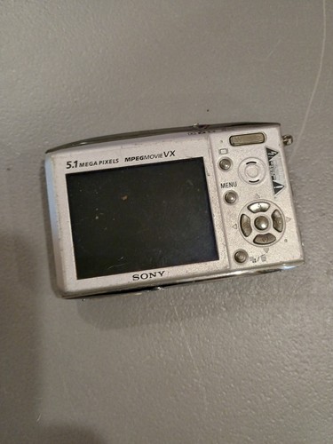 Sony Cyber-shot DSC-T5 5.1MP Digitalkamera silber Zeiss 3x optischer Zoom siehe Bild - Bild 7 von 10