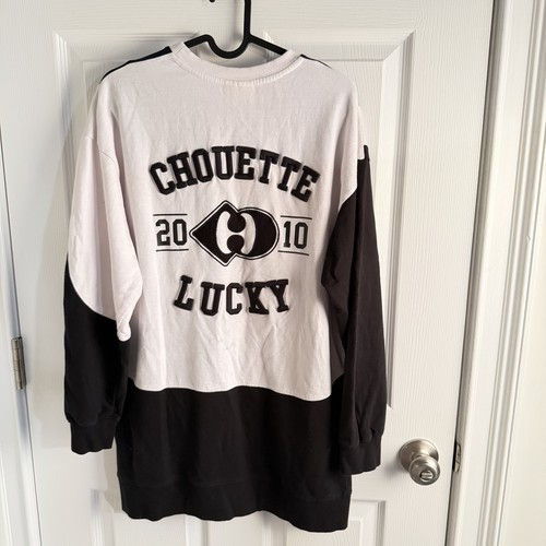 Lucky Chouette Sweatshirt Mens Graphic Shirt Free Size Korea Streetwear XL - Picture 1 of 6