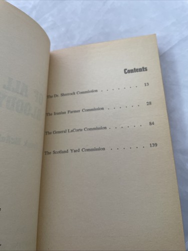 OF ALL THE BLOODY CHEEK Frank McAuliffe (1965) Ballantine mystery paperback 1st - Picture 7 of 8