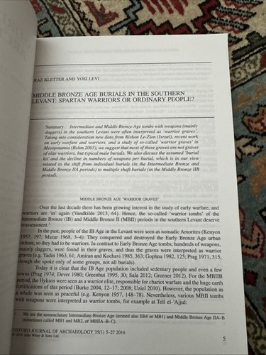 Oxford Journal of Archaeology Volume 35 No. 1 Pages: 5-121- February 2016 - Imagen 5 de 15