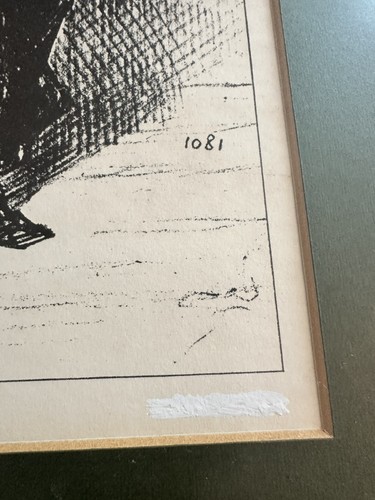 Honore Daumier Rechtsanwalt Rechtsanwalt Richter Gerichtssaal Drucke Posten von 2 19” x 15” - Bild 9 von 11