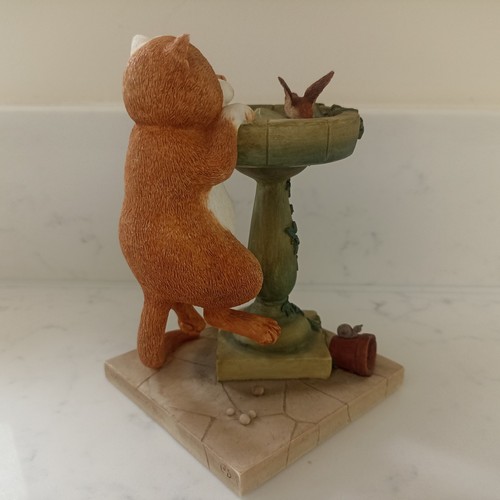 Comic & Curious Cats - Bathing Beauty A3090 Linda Jane Smith Figurine Ornaments - Picture 6 of 11