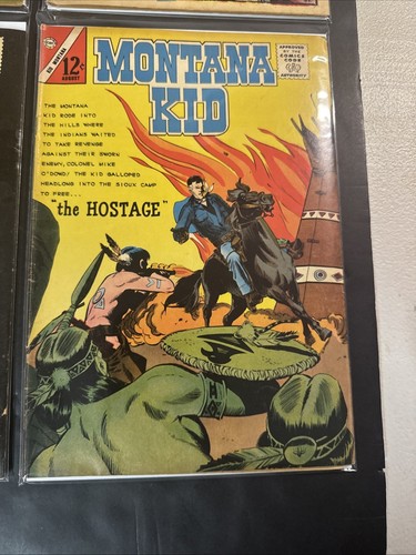 Montana Kid Charlton Comics Issue #45, 47, 49 , 50 Vol 2 March 1965 Western!! - Picture 14 of 17