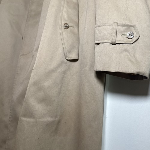 Gabardina vintage Dunhill Tailors New York L para hombre Luxa D’or hecha en Italia - Imagen 11 de 22