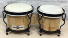 Gear4music Wood And Metal Bongo Drums Set (ST131M)