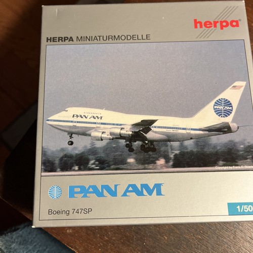 Herpa Pan AM Boeing 747SP 1:500 504331